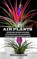 AIR PLANT: Step by Step Guide to Growing Tillandsia + Tips for Indoor Plants 1691593125 Book Cover