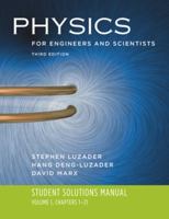 Physics for Engineers and Scientists, Third Edition: Student Solutions Manual, Volume 1, Chapters 1-21 0393929795 Book Cover