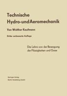 Technische Hydro- Und Aeromechanik 3662131021 Book Cover