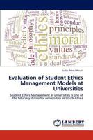 Evaluation of Student Ethics Management Models at Universities 3659189588 Book Cover