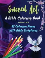 Sacred Art: A Bible Coloring Book (Volume 2 of 4) B0CQTRJMNJ Book Cover