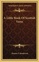A Little Book Of Scottish Verse 1432673149 Book Cover