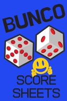 Bunco Score Sheets: Scoring Pad For Bunco Players, 100 Pages Score Keeper Notebook, Gift For Bunco Lovers 1693367521 Book Cover