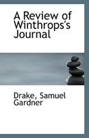 A Review of Winthrops's Journal 0526567015 Book Cover