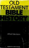 Old Testament Bible History 0802880282 Book Cover