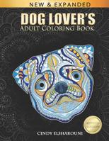 Dog Lover's Adult Coloring Book 1535098856 Book Cover