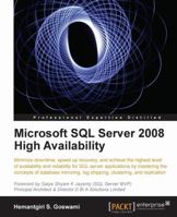 Microsoft SQL Server 2008 High Availability 1849681228 Book Cover