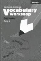 Vocabulary Vocabulary Test Booklets, Level C, Form A 0821576283 Book Cover