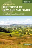 Walking in the Forest of Bowland and Pendle Hill: 40 Walks in Lancashire's Area of Natural Beauty (Cicerone Walking Guides) 1852845155 Book Cover