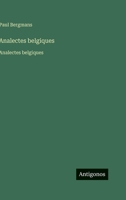 Analectes belgiques: Analectes belgiques (French Edition) 3563735514 Book Cover