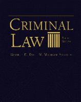 Criminal Law 0534546846 Book Cover
