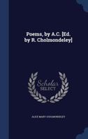 Poems by A.C 0530298090 Book Cover