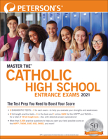 Master the Catholic High School Entrance Exams 2021 0768944015 Book Cover