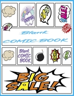 Comic Book Notebook For Kids: Create Your Own Comics, Comic Book Strip Templates For Drawing: Super Hero Comics (Draw Your Own Comic Book For Kids) 1654629685 Book Cover