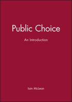 Public Choice: An Introduction 0631138390 Book Cover