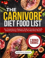 The Carnivore Diet Food List: Your Comprehensive Beginners Guide to Transforming Health, Unleashing Energy, and Mastering the Meat-Only Lifestyle B0FSL82GJR Book Cover