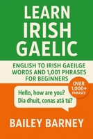 Learn Irish Gaelic: English to Irish Gaeilge Words and 1,001 Phrases for Beginners B0F6756BKY Book Cover