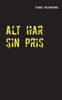 Alt har sin pris 8771704949 Book Cover