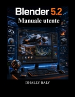 Blender 5.2 Manuale utente: Una guida pratica alla modellazione 3D professionale, alla scultura, all'animazione, alle simulazioni, ai nodi geometrici e al rendering (Italian Edition) B0H9Z9JBGD Book Cover