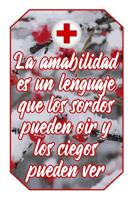 La Amabilidad Es Un Lenguaje Que Los Sordos Pueden Oir Y Los Ciegos Pueden Ver: Cuaderno Amantes Enfermer�a Lindo Y Divertido Dise�o Blanco Y Rojo de Enfermera Para Estudiantes, Maestros, Enfermeras Y 1091960097 Book Cover