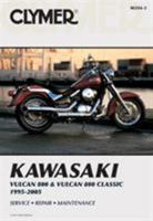 Kawasaki Vulcan 800 & Vulcan 800 Classic Motorcycle (1995-2005) Service Repair M 1599691868 Book Cover