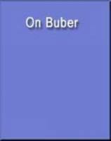 On Buber (Wadsworth Philosophers) 053425232X Book Cover