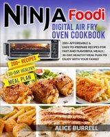 Ninja Foodi Digital Air Fry Oven Cookbook 1801542902 Book Cover