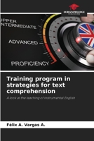 Training program in strategies for text comprehension 620568067X Book Cover