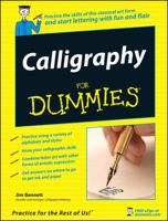 Calligraphy For Dummies (For Dummies (Sports & Hobbies)) 0470117710 Book Cover