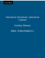 American Literature, American Culture 0195085213 Book Cover