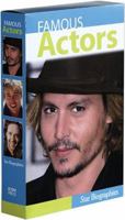 Famous Actors Box Set: Johnny Depp, Brad Pitt, Russell Crowe 1894864379 Book Cover