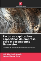Factores explicativos específicos da empresa para o desempenho financeiro (Portuguese Edition) 6208093538 Book Cover