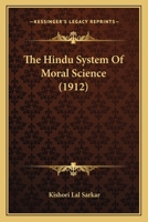 The Hindu System Of Moral Science 101416141X Book Cover