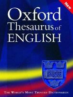 Oxford Thesaurus Of English (Thesaurus) 0199296278 Book Cover
