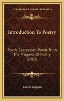 Introduction to Poetry (E-Book) 0548753423 Book Cover
