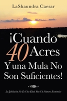 ¡Cuando 40 Acres Y Una Mula No Son Suficientes!: La Jubilación No Es Una Edad Sino Un Número Económico 1664265511 Book Cover