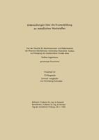 Untersuchungen Uber Die Krustenbildung an Metallischen Werkstoffen: Von Der Fakultat Fur Maschinenwesen Und Elektrotechnik Der Rheinisch-Westfalischen Technischen Hochschule Aachen Zur Erlangung Des A 3322983994 Book Cover