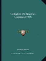 Collection de Broderies Anciennes 102261049X Book Cover