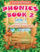 Phonics Book 2: Level 1. Stages 4 - 6 (digraphs). Jumbo Edition 1986220605 Book Cover