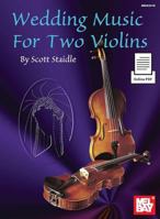 Wedding Music for Two Violins 0786689048 Book Cover