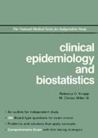 Clinical Epidemiology and Biostatistics (National Medical Series for Independent Study) 0683062069 Book Cover