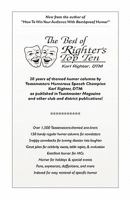 The Best of Righter's Top Ten 145388968X Book Cover