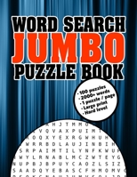Word Search Jumbo Puzzle Book: Jumbo Wordsearch Puzzle Book For Seniors: Word Seek Puzzles For Adults: Difficult Wordsearch Book For Adults: Keep You B08M2FZ8MY Book Cover