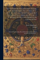 De Nieder-altaichischen Josiae, Mit Jedermann Im 2. Paralip. C. 35. V. 25. Hochst Beweynende Bey Ecclesiastico Aber Im 49. Cap. 2. V. Honig-susse, Und ... Joscionis, De Hoch-lobl.... (German Edition) 1022353713 Book Cover