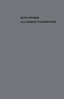 Allgemeine Volkerkunde: Formen und Entwicklung der Kultur 3663003884 Book Cover