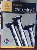 Residential Carpentry I: Foundations And Framing (Contren Learning Series) 0131122150 Book Cover