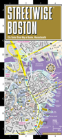Streetwise Boston Map - Laminated City Center Street Map of Boston, Massachusetts (Michelin Streetwise Maps) 2067229915 Book Cover