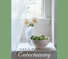 Simple Pleasures Entertaining 1573249610 Book Cover