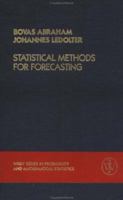 Statistical Methods for Forecasting (Wiley Series in Probability and Statistics) 0471867640 Book Cover