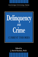 Delinquency and Crime: Current Theories (Cambridge Studies in Criminology) 0521478944 Book Cover